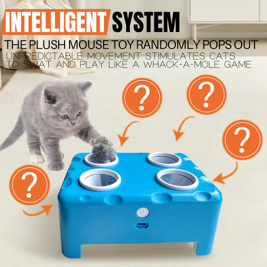 Likeypaw Pet  Cheese Magic House Cat Toy-Great for Multi-Cat Play