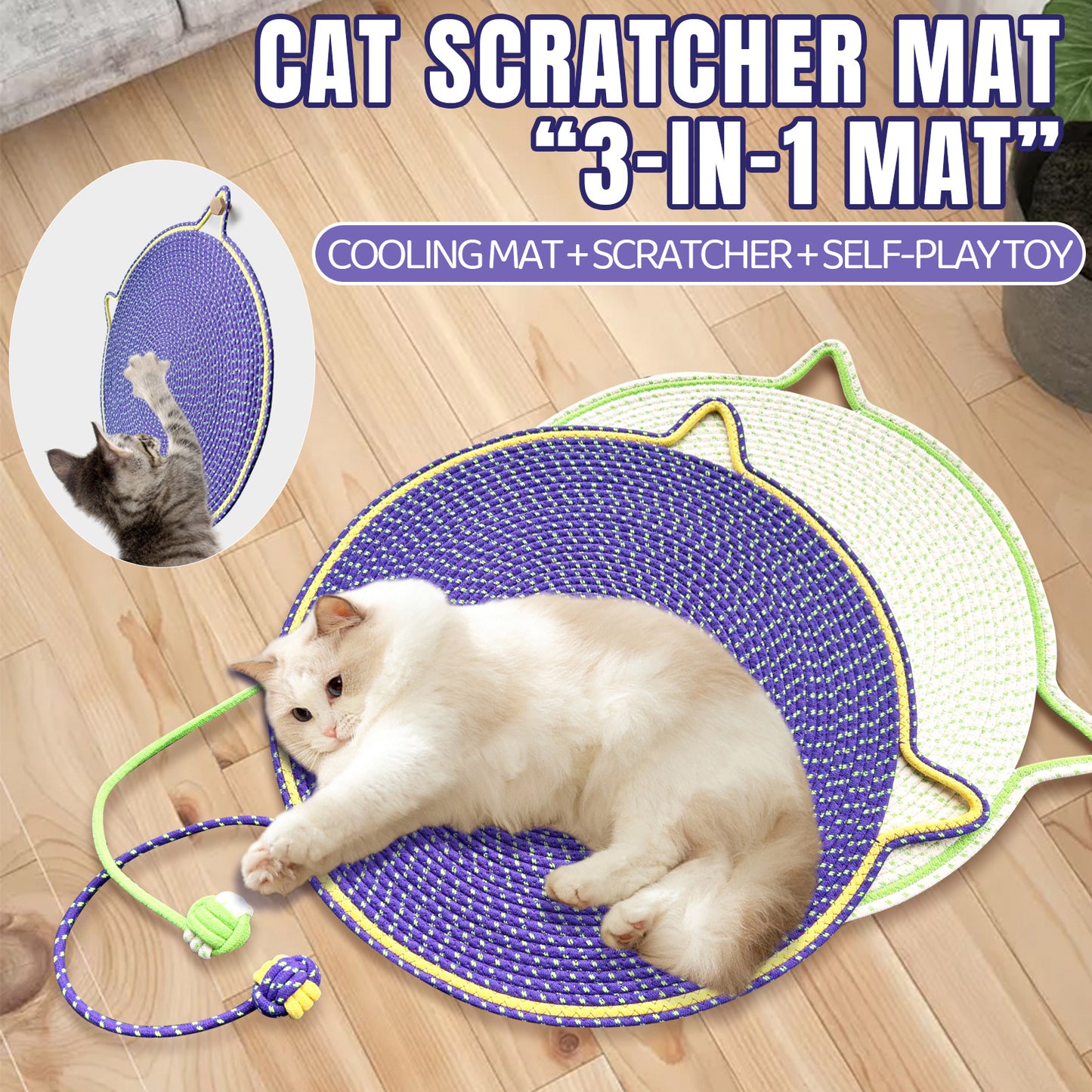 Likeypaw Pet-Cat Scratching Mat