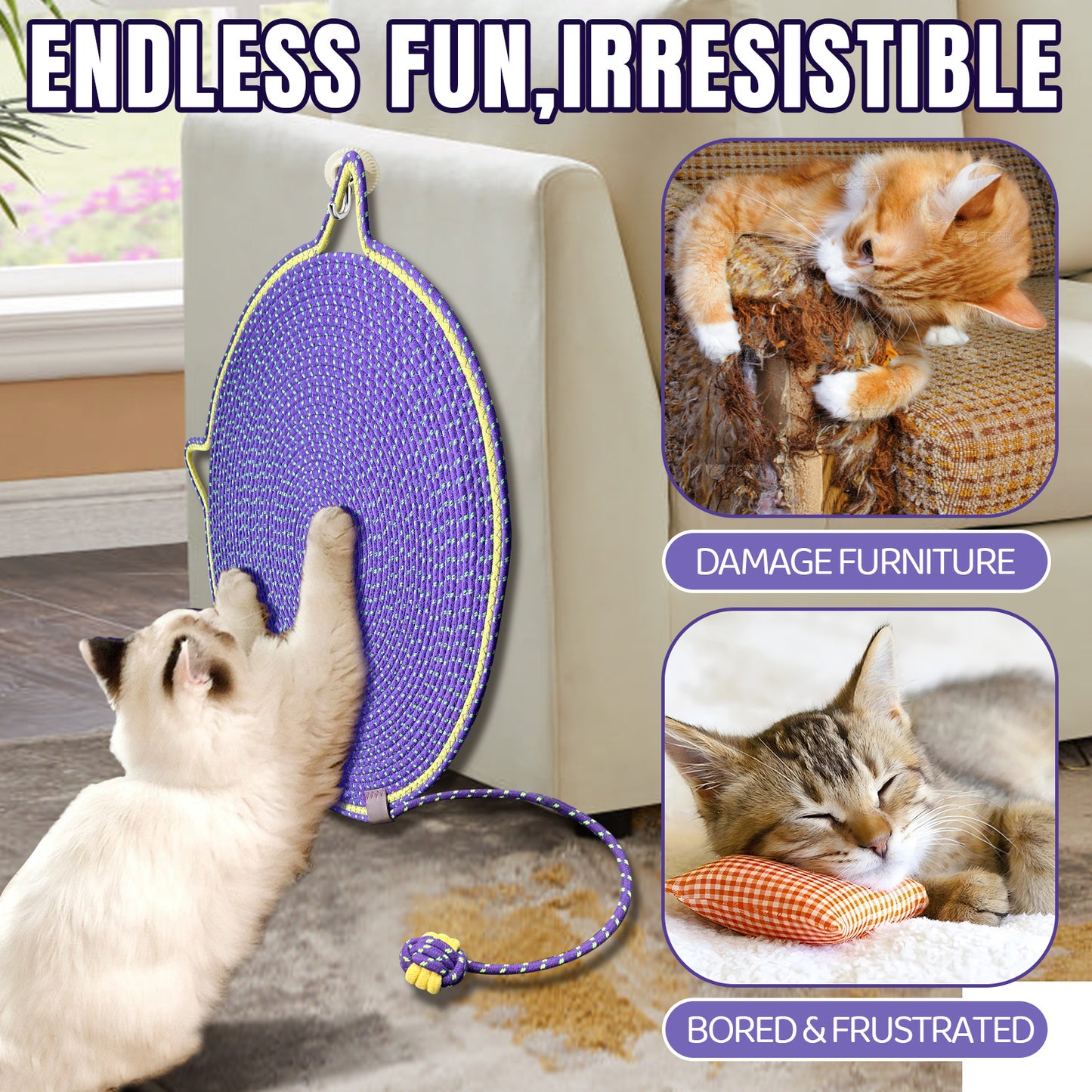 Likeypaw Pet-Cat Scratching Mat